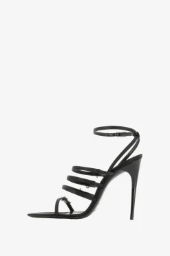 Absatzsandalen aus Satin und Kristallen Jerry 110