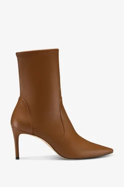 Absatzstiefeletten aus Glattleder Stuart Power 75