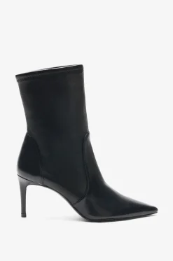 Absatzstiefeletten aus Glattleder Stuart Power 75