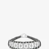 Armband aus Lurex und Silber mit Moissanit Buzios Gun