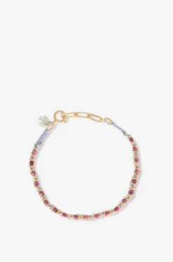 Armband aus rosa Rubin Kamala