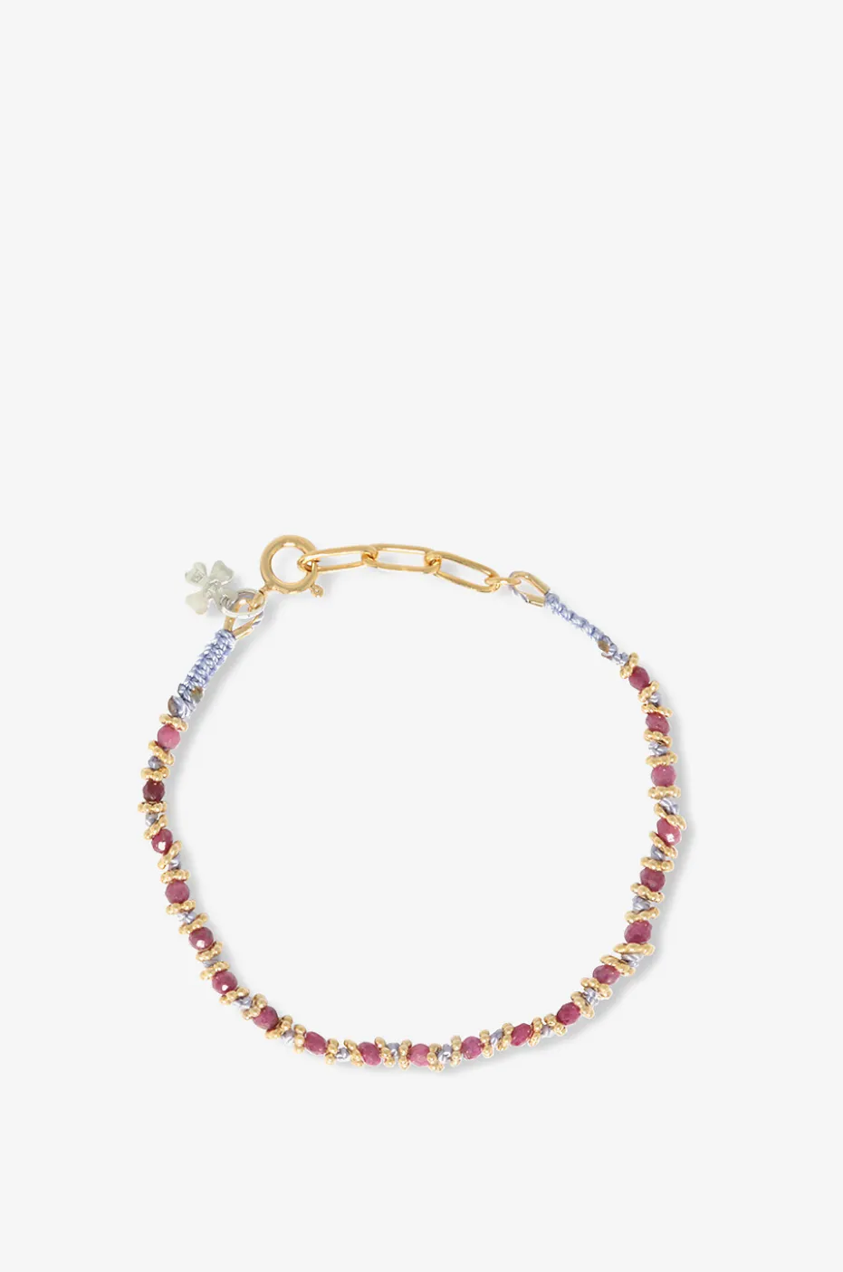 Armband aus rosa Rubin Kamala