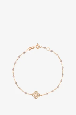 Armband aus Roségold und Harz mit Diamanten Lucky