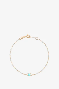 Armband aus Roségold une Harz Classique Gigi Eye Blanc