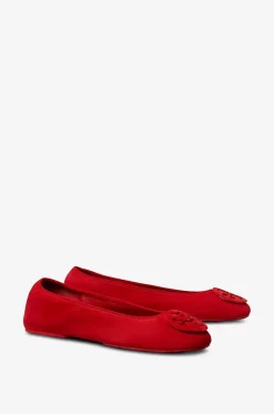 Ballerinas mit runder Spitze aus Wildleder Reva