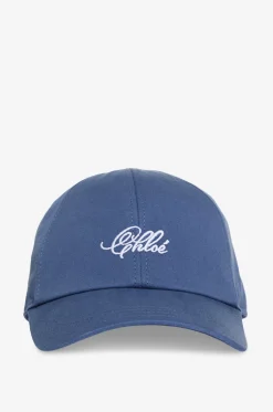 Baseballkappe aus Canvas mit Logostickerei Chloé Charms