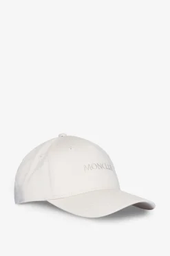 Bestickte Gabardine-Baseballkappe MONCLER