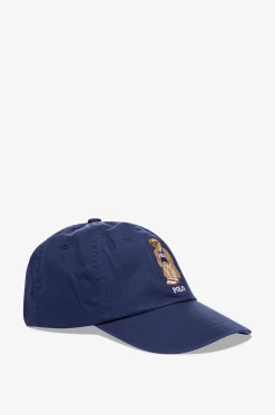 Bestickte Gabardine-Baseballkappe Preppy Polo Bear
