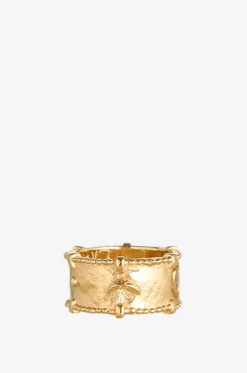 Breiter goldener Ring The Chloé Medals