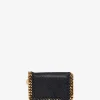 Brieftasche aus Kunstwildleder Falabella Shaggy Deer Small