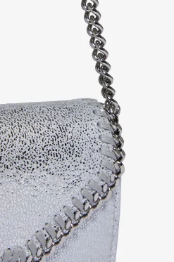 Brieftasche aus Kunstwildleder mit Kettengurt Falabella Continental
