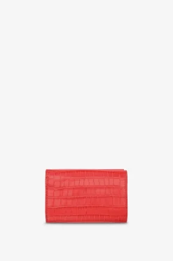 Brieftasche aus Leder in Krokodiloptik Longchamp Pocket