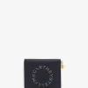 Brieftasche mit Reissverschluss aus zweifarbigem Kunstleder Stella Logo