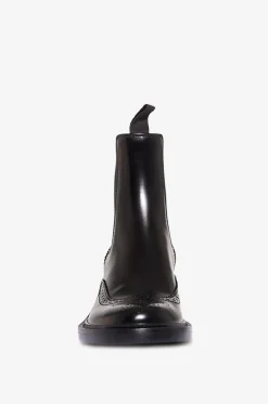 Chelseastiefeletten aus gebürstetem Leder Vincent 50