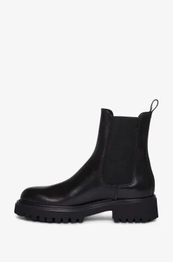 Chelsea-Stiefeletten aus Leder mit Profilsohle Worms Ranch