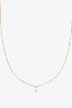 Choker aus Roségold und weissem Diamant Stardust