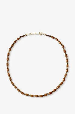 Choker-Halskette aus Holz Kamala