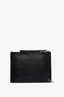 Clutch aus genarbtem Leder Chloé Spin