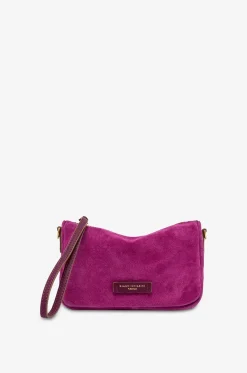 Clutch aus Wildleder Nora
