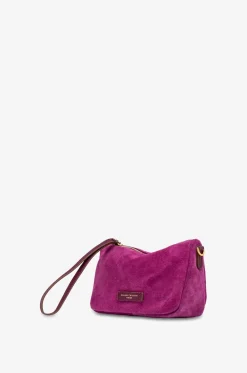 Clutch aus Wildleder Nora