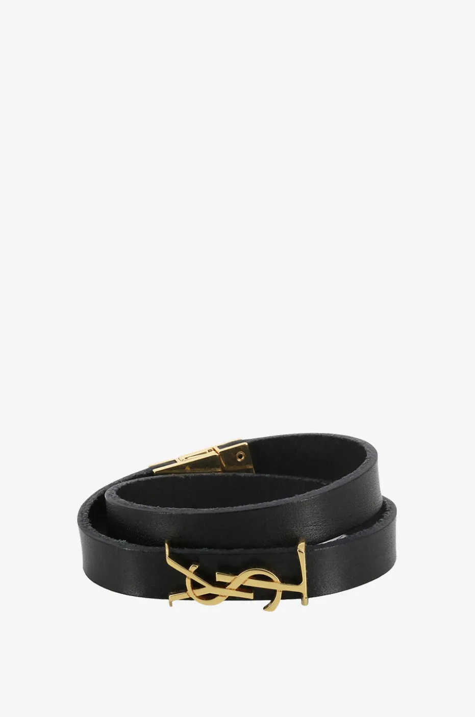 Doppeltes Armband aus Leder Opyum