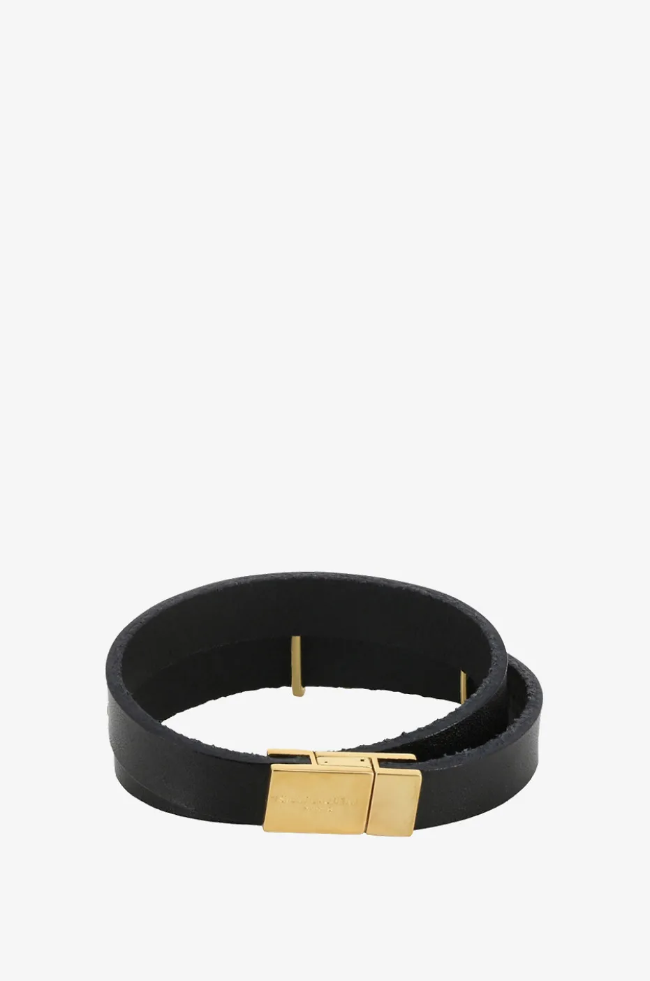 Doppeltes Armband aus Leder Opyum