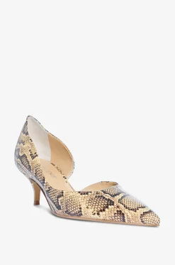 D'Orsay-Pumps aus Leder in Python-Optik Alixane 60