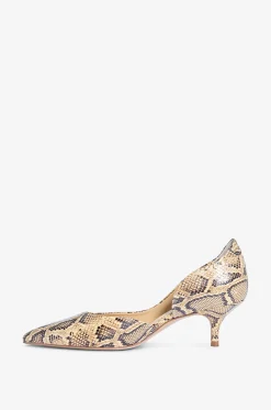 D'Orsay-Pumps aus Leder in Python-Optik Alixane 60