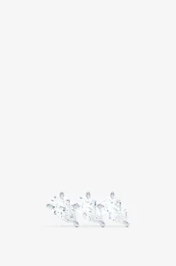 Einzelner Diamantohrstecker The Triple Pear Stud