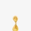 Einzelner goldener Ohrhänger Intemporelle