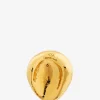 Einzelner goldener Ohrstecker Intemporelle