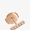 Einzelner Ohrstecker aus Roségold und Diamanten Medellin