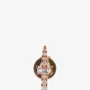 Einzelner Ohrstecker aus Roségold und Diamanten Trait d'union
