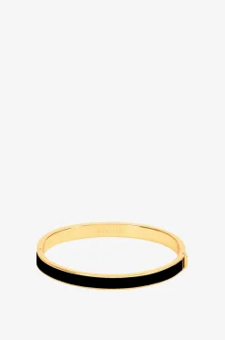 Emaillierter Armreif Bangle Noir Carbon - T1 - 7mm