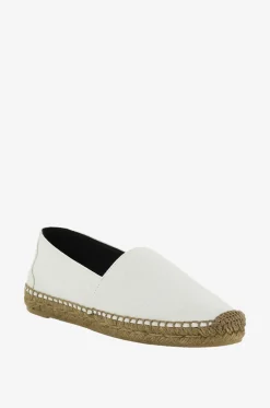 Espadrilles aus Segeltuch mit Stickerei YSL