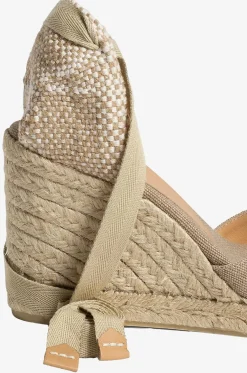 Espadrilles mit Keilabsatz aus Segeltuch Carina