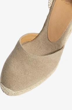 Espadrilles mit Keilabsatz aus Segeltuch Carina