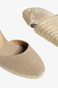 Espadrilles mit Keilabsatz aus Segeltuch Carina