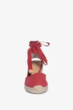 Espadrilles mit Keilabsatz aus Segeltuch Carina
