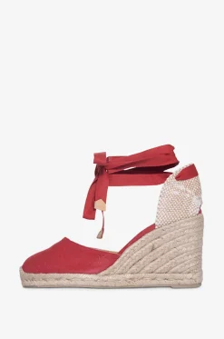 Espadrilles mit Keilabsatz aus Segeltuch Carina