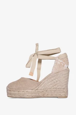 Espadrilles mit Keilabsatz aus Canvas Chiara