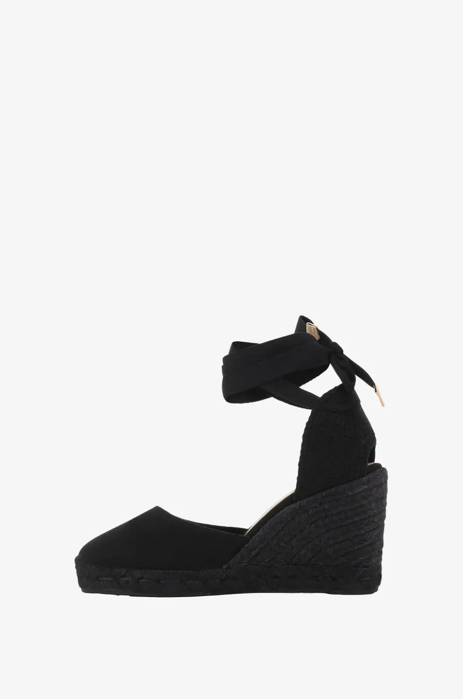 Espadrilles mit Keilabsatz aus Baumwolle Carina