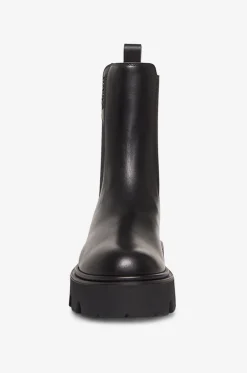 Exklusive Chelsea-Stiefeletten aus Glanzleder Aurea