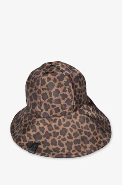 Faltbarer Hut mit Leopardenprint