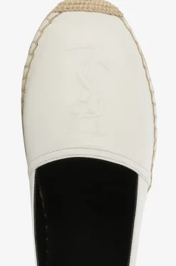 Flache Nappaleder-Espadrilles Cassandre 20