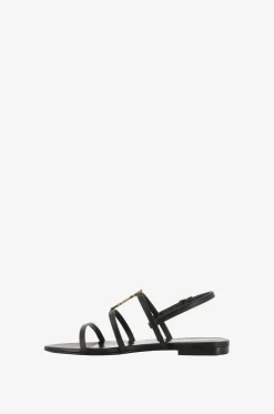 Flache Sandalen aus Kalbsleder Cassandra 05