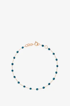 Gelbgold-Armband mit Harzperlen Classique Gigi Jungle