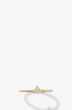 Gelbgold-Ring mit Diamant Gaby N°1