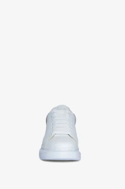 Glatt- und Wildledersneakers mit Meshfutter Oversize