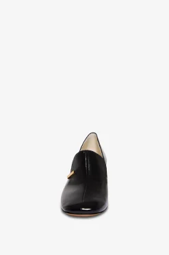 Glattledermokassins mit Absatz Club Loafer 60